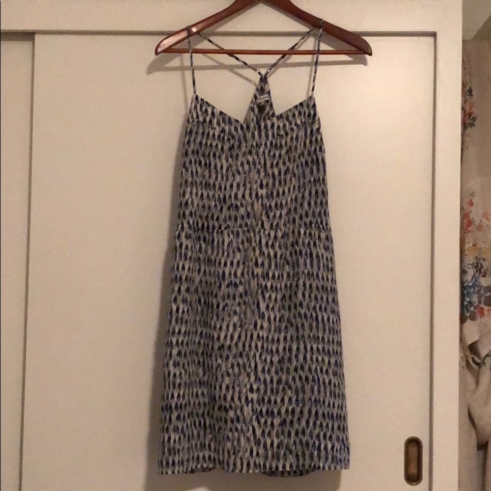 Madewell gray and blue summer dress - 10